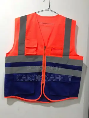 Ventilated Reflective Vest | ANSI/ISEA Class 2 | 2-Inch Reflective Strips | Breathable Fabric | EN 471 Grade