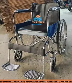 Wheelchair Commode (Foldable) – Lightweight Folding Manual & Electric Wheelchair