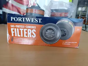 Portwest Gas Particle Combined Filters P900 | Elastomeric Half-Face | Replaceable Cartridges | A1B1E1K1P3 | Low Breathing Resistance | EN 140