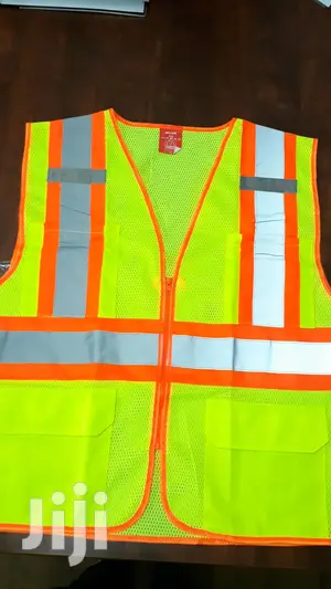 Empiral Ventilated Reflective Vest With Pockets | ANSI/ISEA Class 2 | 2-Inch Reflective Strips | Breathable Fabric | EN 471 Grade
