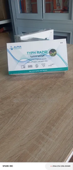 Typhoid Test Strip – Rapid Diagnostic Test Kit – Infectious Disease Screening