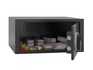 Safe (Finger Prints Access) | Fingerprint + Digital PIN + Key | Biometric | Alarm | Fireproof | Burglary-Resistant