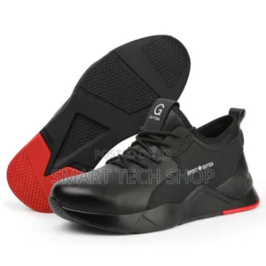 Men's Casual Lightweight Breathable With Anti Impact Steel Toe