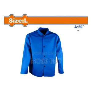 Flame-retardant Jacket L & Xl - Wzw0103.L | 9oz FR Grosgrain Cotton | Flame-Retardant | Copper Button | NFPA 2112 / EN ISO 11612