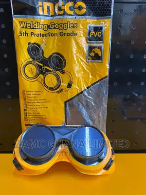 Welding Goggles Black - Hsgw01 | Auto/Fixed Shade DIN 4-13 | PC Lens | UV/IR Protection | Anti-Fog | EN 175 Welding Grade
