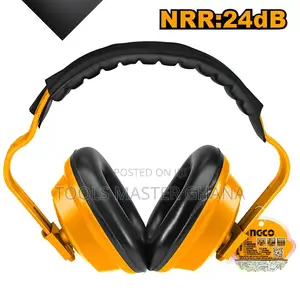 Earmuff # Hem01 | ABS Shell | Soft Foam Pad | NRR 24dB | Adjustable Headband | EN 352-1 Certified