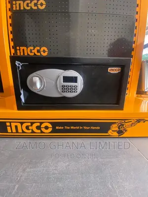 Electronic Safe 27l - Esf3502 | Solid Steel | Digital PIN + Key | Fire & Water Resistant | 19-52L | Anti-Theft Grade