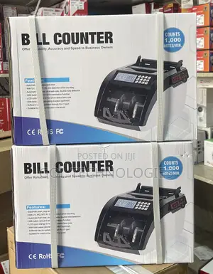 Counting Machine Bill Counter Counts 1,000 Notes/Min