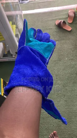 Leather Hand Gloves – Industrial Safety Gloves – Cut-Resistant, Chemical & Impact Protection