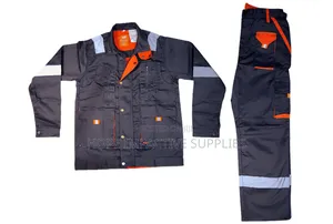 American Safety Overall - Top & Down - Grey/Ash