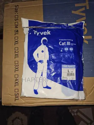 Tyvek Disposable Coverall | DuPont Tyvek 500 | Serged Seams | Elastic Wrists/Ankles | Hood | Biohazard Grade EN 14126