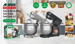 12.8l Cake Mixer | Stainless Steel Bowl | Dough Hook + Beater + Whisk | Variable Speed | Commercial Bakery Grade