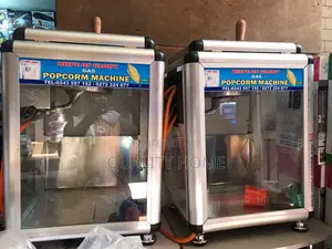 Popcorn Machine | Gas / Electric | Non-Stick Bowl | Auto Stirring | Glass Display | Single & Double | Commercial Grade