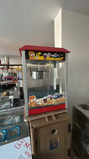 Single Popcorn Machine Electric | Gas / Electric | Non-Stick Bowl | Auto Stirring | Glass Display | Single & Double | Commercial Grade