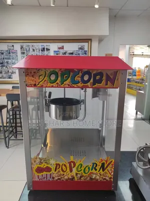Popcorn Machine | Gas / Electric | Non-Stick Bowl | Auto Stirring | Glass Display | Single & Double | Commercial Grade