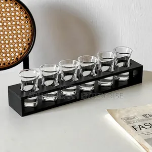 Shot Glass and Glass Holder | Cobbler & Boston Set | 26-Piece | Recipe Book Included | Stainless Steel | Bar & Mixology Grade