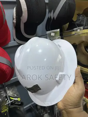 Full Brim Miners Helmet | Full-Brim | PE Shell | 6-Point Ratchet Suspension | Chin Strap | Mining Grade | EN 397