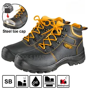 Safety Boots - SSH04SB.39/40/41/42/43/44/45/46 | Steel Toe SB | Split Leather Upper | Dual-Density PU Outsole | Sizes 39-46 | EN ISO 20345