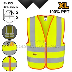 Reflection Vest - Rv83xl | Safety Grade | Certified Materials | Industrial & Site Ready | Durable Construction