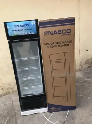 Nasco 288ltr Display Fridge Nas-Fl350-1dr
