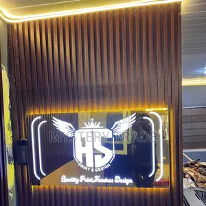 Indoor Signage With Back Light