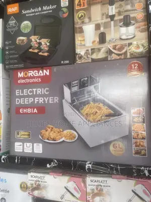 High Quality Morgan Deep Fryer (6 Liters Large) | Stainless Steel | Dual / Single Tank | Adjustable Thermostat | Basket Included | Commercial Grade