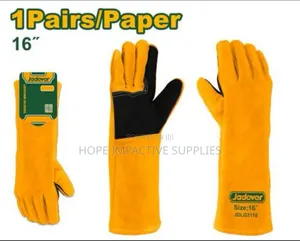 Leather Welding Gloves -16".(Moq=12pairs)