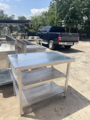 Stainless Steel Table | Commercial 304 Stainless Steel | Multiple Sizes | Heavy-Duty | Kitchen Work Table Grade