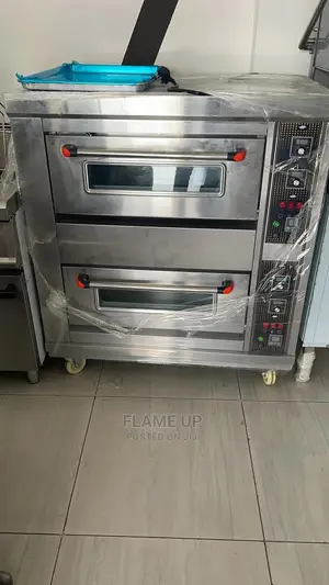 Pizza Oven 2 Deck | Gas / Electric | Stone Deck | High-Temp 300–450°C | Commercial Pizza Grade | Multi-Deck