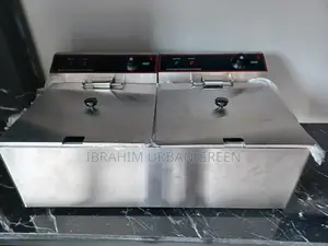 Deep Fryer Electric | Stainless Steel | Dual / Single Tank | Adjustable Thermostat | Basket Included | Commercial Grade