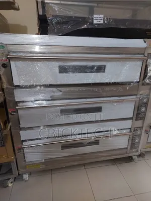 Industrial Deck Ovens | Commercial Grade | Multi-Shelf | Uniform Heat Distribution | Gas / Electric | Restaurant & Bakery Use