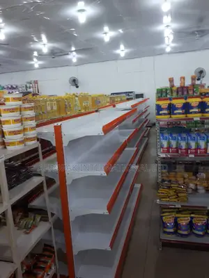 Double-Sided Heavy Duty Supermarket Shelves