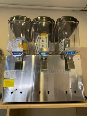 Commercial Triple Cold Beverage Dispenser | Food-Grade PC Tank | Compressor Cooling | Hot & Cold Modes | 8–18L per Tank | Restaurant & Events Grade