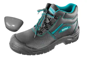 Total Safety Boots 39-46 | TOTAL | Steel Toe SB | Split Leather | Dual-PU Outsole | Metal Cap | Sizes 39-46 | EN ISO 20345
