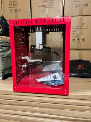 Pop Corn Machine | Gas / Electric | Non-Stick Bowl | Auto Stirring | Glass Display | Single & Double | Commercial Grade