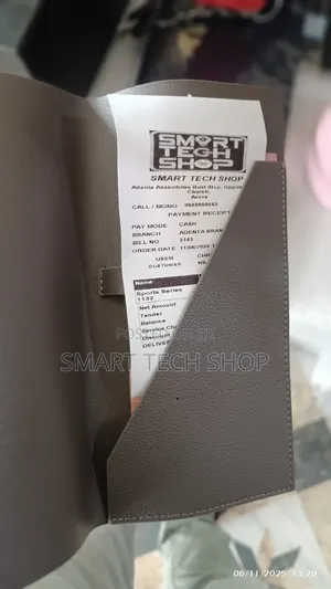 Pu Leather Check Clip Presenter for Restauran Bill Slot and Pen Holder | PU / Genuine Leather | Card Slot | Pen Holder | Restaurant & Cafe Bill Presenter