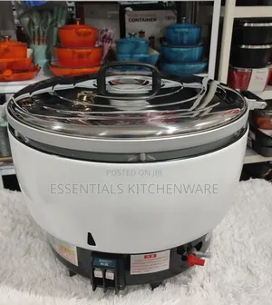 Commercial Gas Rice Cooker | 23–35L Capacity | LPG Gas / Electric | Non-Stick Pot | Auto-Keep-Warm | Hotel & Restaurant Grade