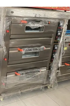 Pizza Oven 3 Deck | Gas / Electric | Stone Deck | High-Temp 300–450°C | Commercial Pizza Grade | Multi-Deck