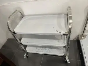 Trolly 3 Layers | Heavy-Duty | Multi-Shelf | Hotel / Restaurant Grade | Mop Bucket Base | Commercial Use