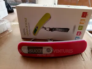 Portable Travel Luggage Fishing Scale 50kg With LCD Backlit