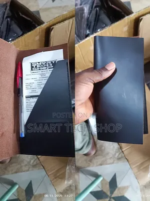 Genuine Leather Restaurant Check Clip Presenter Cafe Bar Check Holder | PU / Genuine Leather | Card Slot | Pen Holder | Restaurant & Cafe Bill Presenter