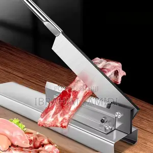 Guillotine Bone and Meat Cutter | Food-Grade Stainless Steel | Variable Speed Blade | Safety Guard | Easy-Clean Design | Butchery & Restaurant Grade