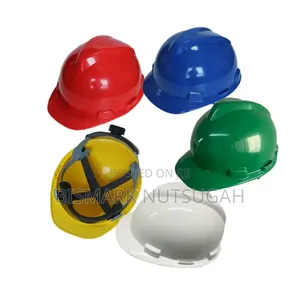 Safety Helmet For Sale | PE Shell with Vents | 8-Point Ratchet Suspension | Chin Strap | 330g | EN 397 Certified