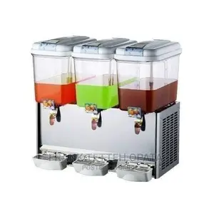 Commercial Automatic Fruit Juice Dispenser Machine | Food-Grade PC Tank | Compressor Cooling | Hot & Cold Modes | 8–18L per Tank | Restaurant & Events Grade
