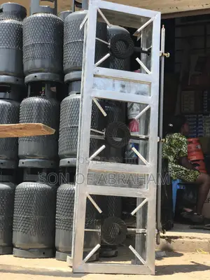 3burner Big Commercial Stove | Galvanised / Stainless Steel | Cast-Iron Grates | Heavy-Duty | Multi-Burner | Commercial Kitchen Grade