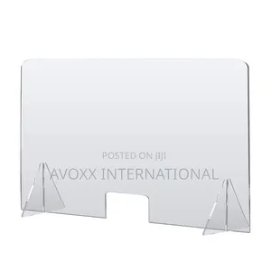 Amazing Abby Sneeze Guard - 42" W X 24" H Extra-thick | Safety Grade | Certified Materials | Industrial & Site Ready | Durable Construction