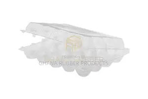 Transparent Egg Trays for 20-Eggs (100pcs) | Clear PET Plastic | Lightweight | Stackable | 6–20 Egg Capacity | 100–300 Pack