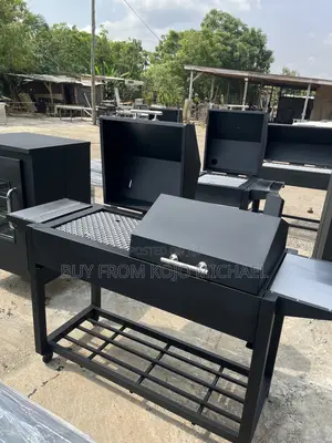 Barbecue Charcoal Grill | Heavy-Duty | High-Temp Grid | Charcoal / Gas / Hybrid | Portable or Standing | Commercial Grade