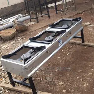 Gas Stove/Gas Burner/Oven | Galvanised / Stainless Steel | Cast-Iron Grates | Heavy-Duty | Multi-Burner | Commercial Kitchen Grade