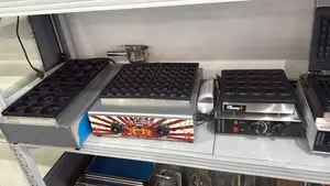 Mini Pancake 56 Holes | Double-Sided | 300–330mm Plate | Adjustable Temp | Commercial Pancake & Crepe Grade